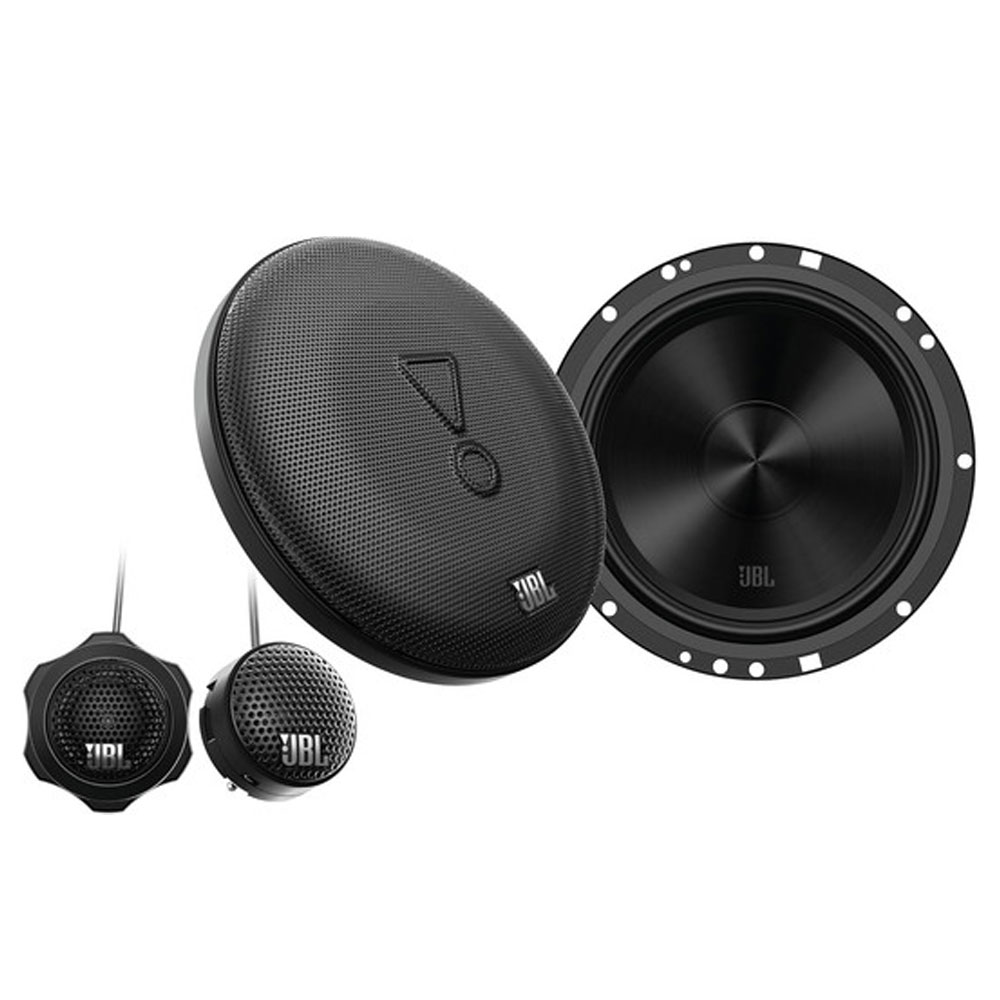 2 coaxiale luidsprekers 2-weg GTO629 GTO 629 16,5 cm 165 mm 6,5 60 watt RMS 180 watt max impedantie 3 ohm SPL auto, zwart, paarset
